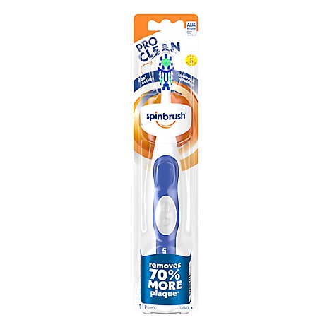 ARM & HAMMER Spinbrush Toothbrush Pro Clean Powered Soft - Each