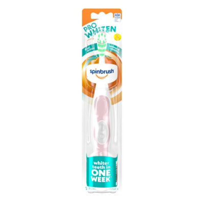 ARM & HAMMER Spinbrush Toothbrush Pro Whitening Powered Soft - Each - Image 2