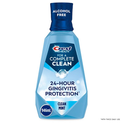 Crest Pro Health Mouthwash Multi-Protection Clean Mint