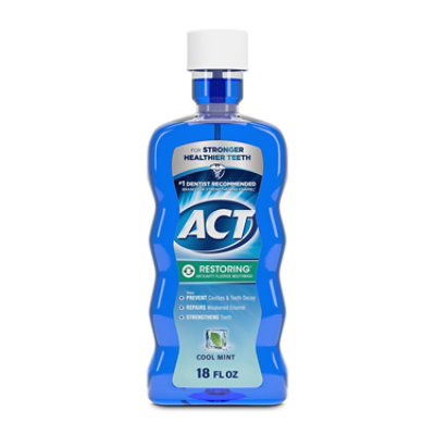 ACT Anticavity Clean Splash Mint - 18 Fl. Oz. - Image 2