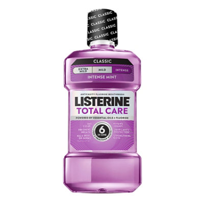 Listerine Total Care Mouthwash Anticavity Fresh Mint