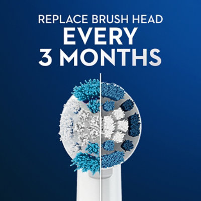 Oral-B Precision Clean Electric Toothbrush Replacement Brush Heads - 3 Count - Image 7