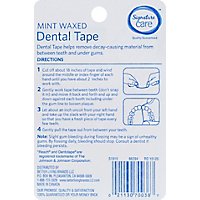 Signature Care Dental Tape Mint Waxed 50 Yards - Each - Image 3