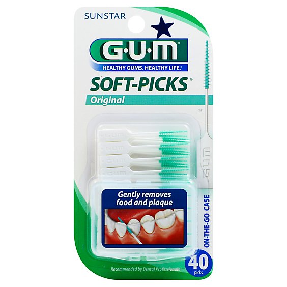 GUM Soft-Picks Original - 40 Count