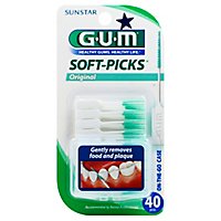 GUM Soft-Picks Original - 40 Count - Image 1