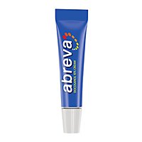 Abreva Cold Sore/Fever Blister Treatment Docosanol 10% Cream - 0.07 Oz - Image 1