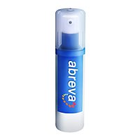 Abreva Cold Sore Treatment Docosanol 10% Cream Portable Pump - 0.07 Oz - Image 1