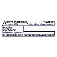 Abreva Cold Sore Treatment Docosanol 10% Cream Portable Pump - 0.07 Oz - Image 4