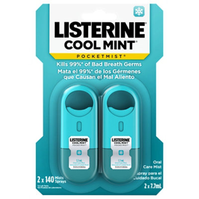 Listerine Pocketmist Oral Care Mist Cool Mint