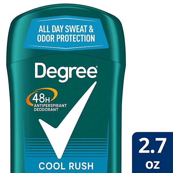Degree Men Original Cool Rush Antiperspirant Deodorant - 2.7 Oz