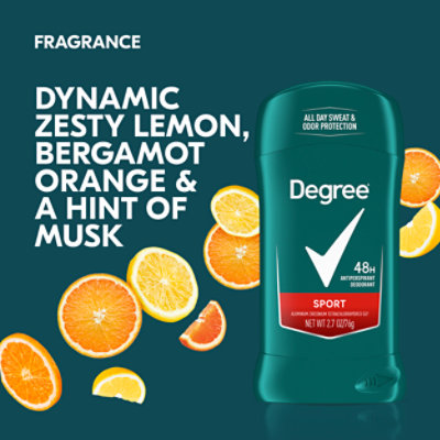 Degree Men Original Sport Antiperspirant Deodorant - 2.7 Oz - Image 5