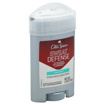 Old Spice Sweat Defense Anti-perspirant & Deodorant Extra Strong Pure Sport - 2.6 Oz - Image 1