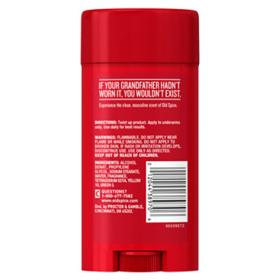 Old Spice Classic Deodorant For Men Original Scent - 3.25 Oz - Image 7