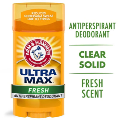 ARM & HAMMER UltraMax Fresh Solid Wide Stick Deodorant - 2.6 Oz - Image 1