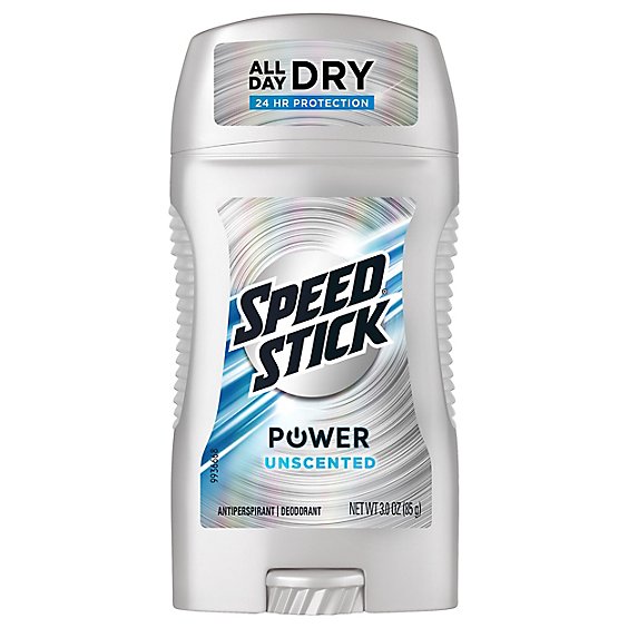Speed Stick Antiperspirant Deodorant Unscented - 3 Oz