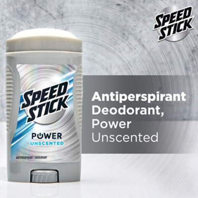 Speed Stick Antiperspirant Deodorant Unscented - 3 Oz - Image 4