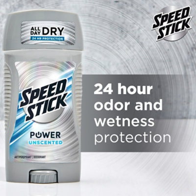 Speed Stick Antiperspirant Deodorant Unscented - 3 Oz - Image 5