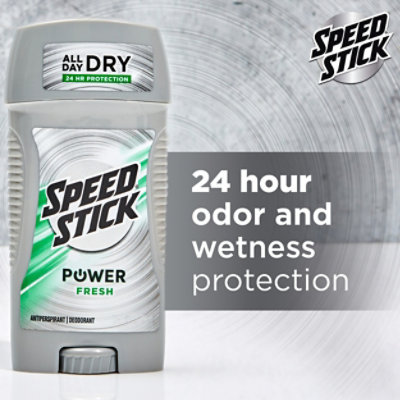 Speed Stick Antiperspirant Deodorant Power Fresh - 3 Oz - Image 5