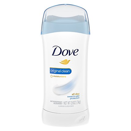 Dove Invisible Solid Original Clean Antiperspirant Deodorant Stick - 2.6 Oz - Image 1