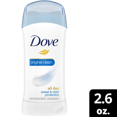 Dove Invisible Solid Original Clean Antiperspirant Deodorant Stick - 2.6 Oz