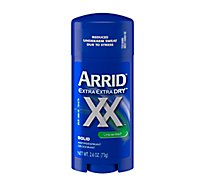 Arrid XX Extra Extra Dry Unscented Solid Antiperspirant Deodorant - 2.6 Oz