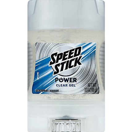 Speed Stick Antiperspirant Deodorant Power Clear Gel - 3 Oz - Image 2
