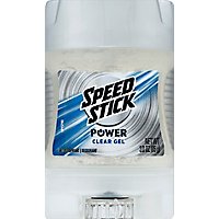 Speed Stick Antiperspirant Deodorant Power Clear Gel - 3 Oz - Image 2