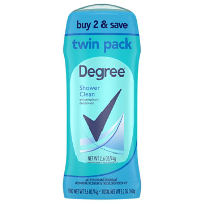 Degree For Women Dry Protection Anti-perspirant Stick Shower Clean - 2-2.6 Oz - Image 3