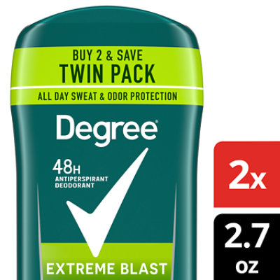 Degree For Men Dry Protection Anti-Perspirant Stick Extreme Blast - 2-2.7 Oz - Image 2