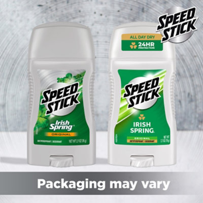 Speed Stick Irish Spring Original Antiperspirant Deodorant - 2.7 Oz - Image 2