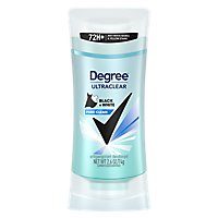 Degree For Women Ultraclear Anti-Perspirant Stick Invisible Solid Pure Clean - 2.6 Oz - Image 2