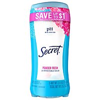 Secret Invisible Solid Powder Fresh Antiperspirant and Deodorant Twin Pack - 2-2.6 Oz - Image 5