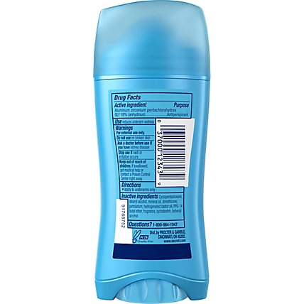 Secret Invisible Solid Antiperspirant and Deodorant Powder Fresh - 2.6 Oz - Image 5