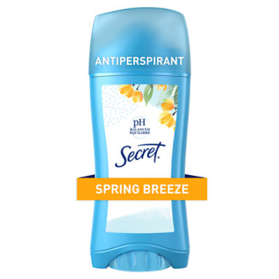 Secret Invisible Solid Antiperspirant and Deodorant Spring Breeze - 2.6 Oz