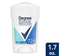 Degree Clinical Strength Shower Clean Antiperspirant Deodorant - 1.7 Oz