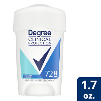 Degree For Women Clinical Protection Anti-Perspirant Stick with Motionsense Active Clean - 1.7 Oz