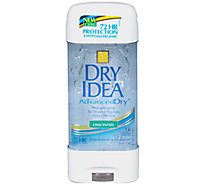 Dry Idea Antiperspirant Deodorant Unscented Clear Gel - 3 Oz