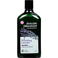 Avalon Organics Hair Shampoo Nourishing Lavender - 11 Fl. Oz. - Image 2
