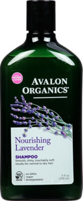 Avalon Organics Hair Shampoo Nourishing Lavender - 11 Fl. Oz. - Image 2
