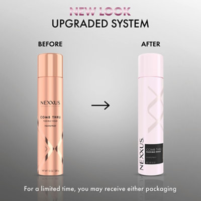 Nexxus Finishing Mist Volume Comb Thru Medium Hold - 10 Fl. Oz. - Image 4