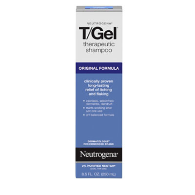 Neutrogena Hair Shampoo T Gel - 8.5 Fl. Oz. - Image 1