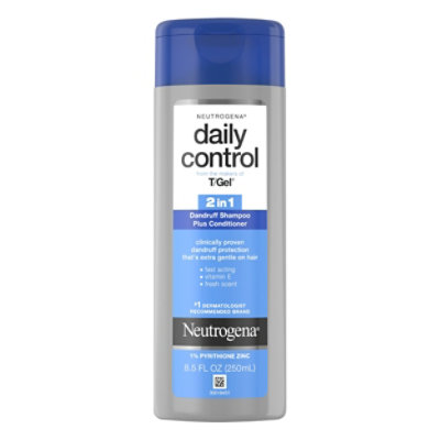 Neutrogena Daily Control 2 In 1 Dandruff Shampoo Plus Conditioner - 8.5 Fl. Oz. - Image 3