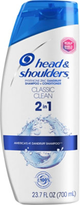 Head Shoulders Classic Clean Anti Dandruff 2 1 + Conditioner - 23.7 Fl. - Carrs