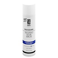 Salon Grafix Professional Hair Spray Shaping Unscented Super Hold - 10 Oz - Image 1