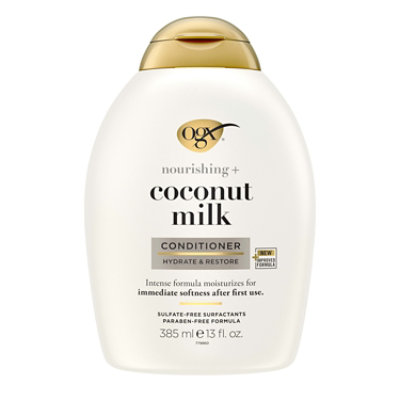 OGX Nourishing Plus Coconut Milk Moisturizing Hair Conditioner - 13 Fl. Oz.
