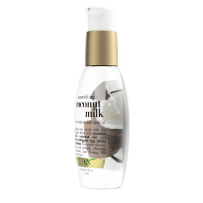 OGX Nourishing + Coconut Milk Anti-Breakage Serum 4 Fl. Oz. - Image 4