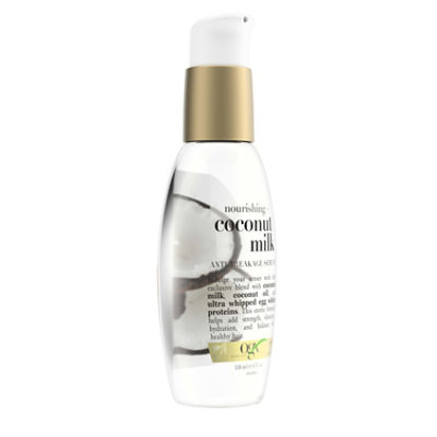 OGX Nourishing + Coconut Milk Anti-Breakage Serum 4 Fl. Oz. - Image 3