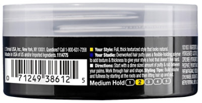 LOreal Studio Line Overworked Styling Paste Hair Putty - 1.7 Oz - Image 4