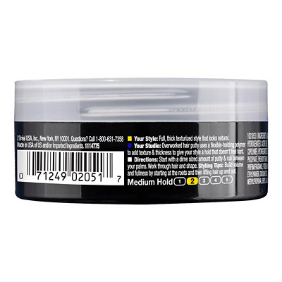 L'Oreal Paris Studio Line Overworked Hair Putty - 1.7 Oz - Image 5