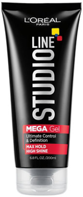 L'Oreal Paris Studio Line Head Lock Mega Gel - Extreme Hold - 6.8 Fl. Oz. - Image 1